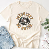 Introvert No Notes T-Shirt