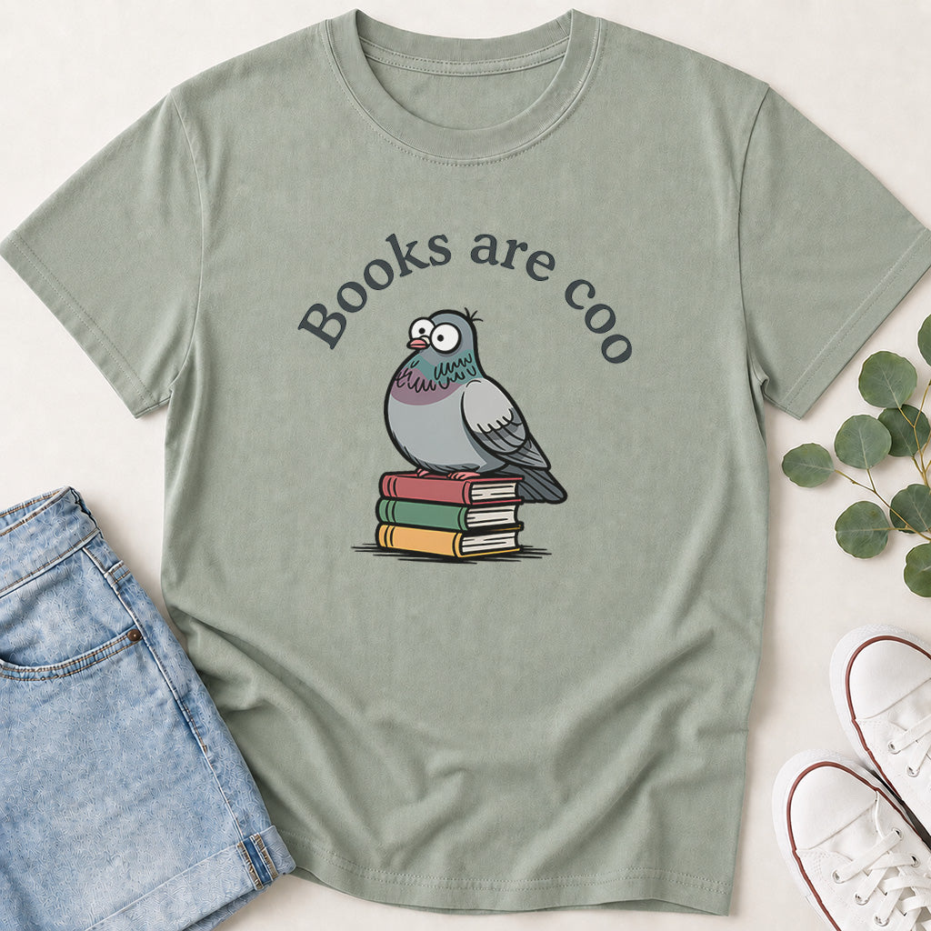 Books are Coo Pigeon T-Shirt
