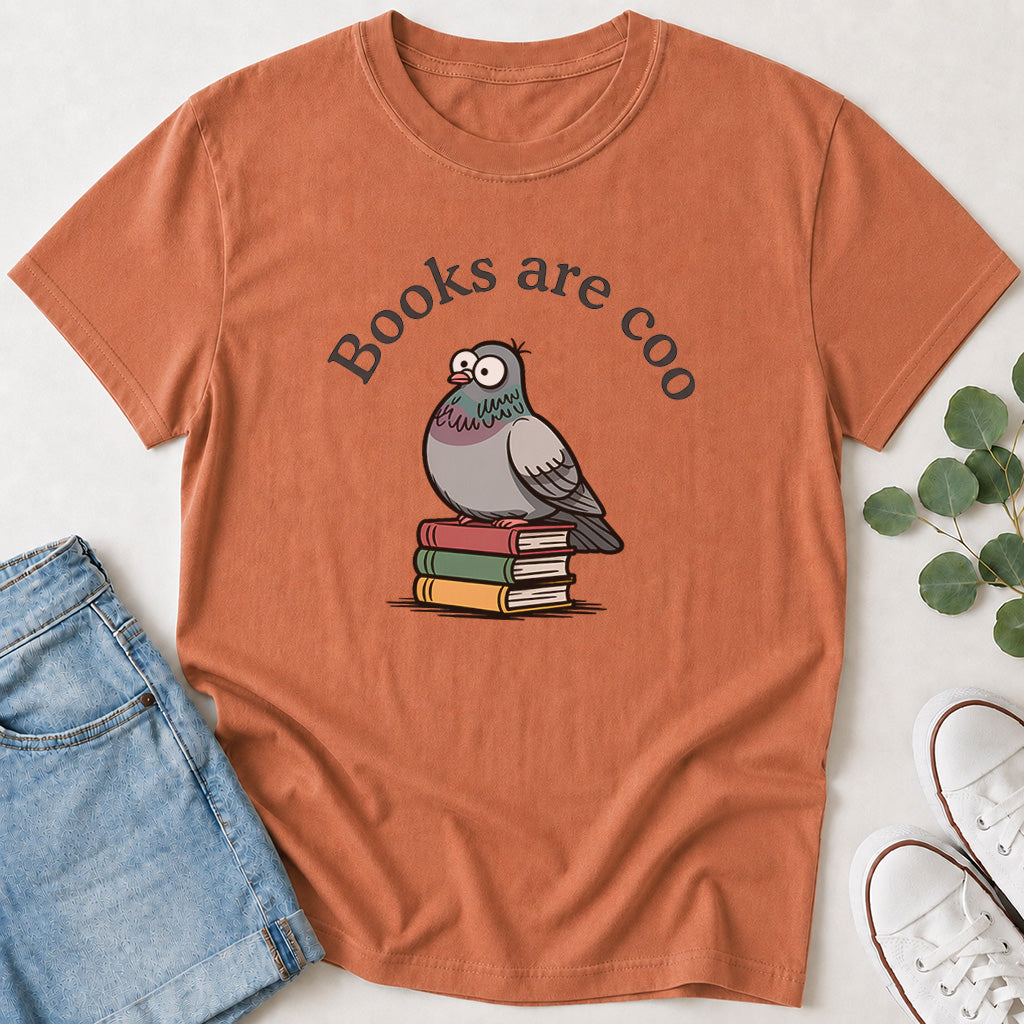 Books are Coo Pigeon T-Shirt