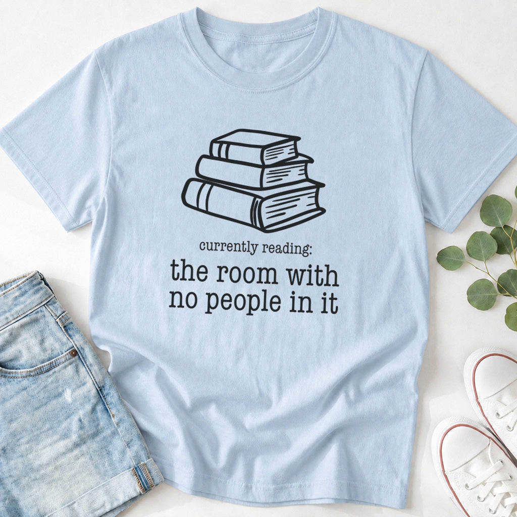 Currently Reading the Room Bookish T-Shirt
