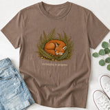 Recharging in Progress Fox in Nature T-Shirt