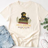 Anti-Social Dog Book Club T-Shirt