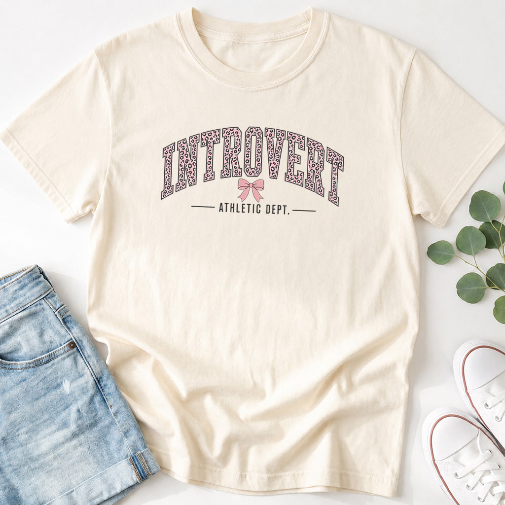Introvert Athletic Dept. T-Shirt
