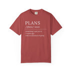 Plans Definition T-Shirt
