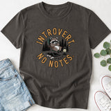 Introvert No Notes T-Shirt
