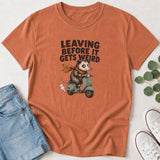 Leaving Before It Gets Weird Possum T-Shirt