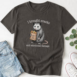 I Brought Snacks and Emotional Damage T-Shirt