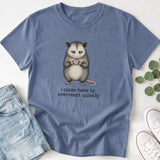 I Came Here to Overreact Quietly Possum T-Shirt
