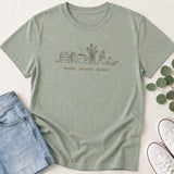 Books, Blooms, Brews T-Shirt
