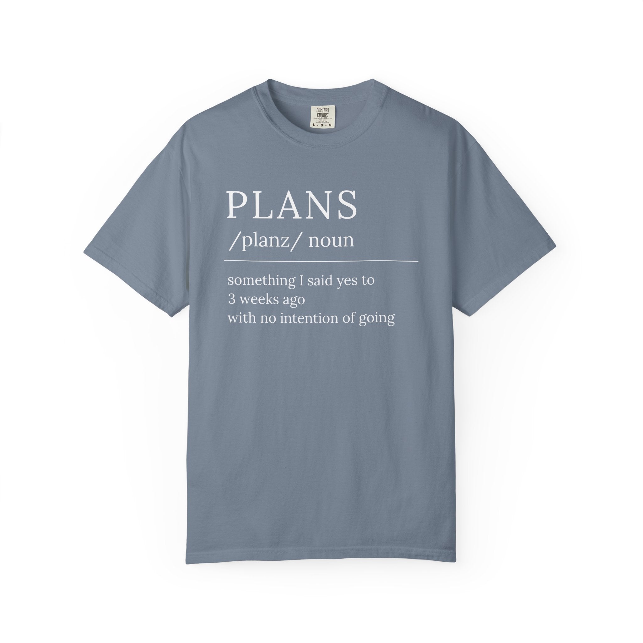 Plans Definition T-Shirt