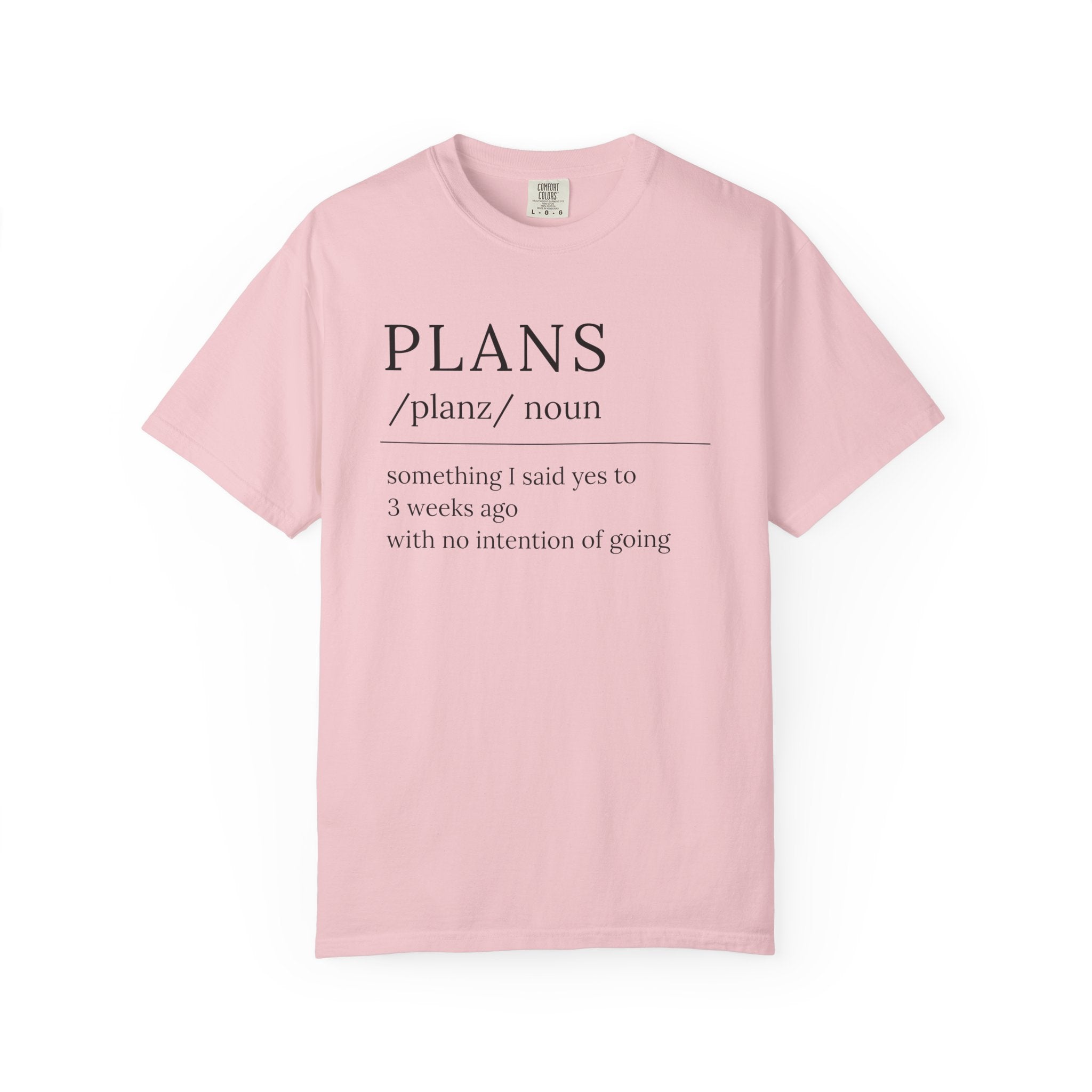 Plans Definition T-Shirt