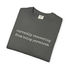 Currently Recovering From Being Perceived T-Shirt